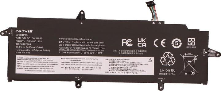 Produktbild 2-Power Main Battery Pack 14.8V 3400mAh (3400 mAh)