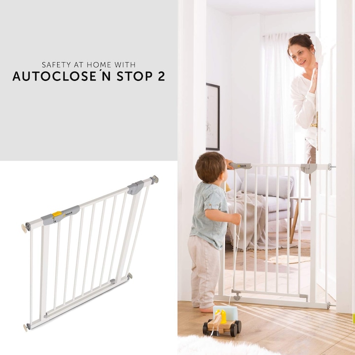 Produktbild Hauck Autoclose N Stop 2 white (75 cm)