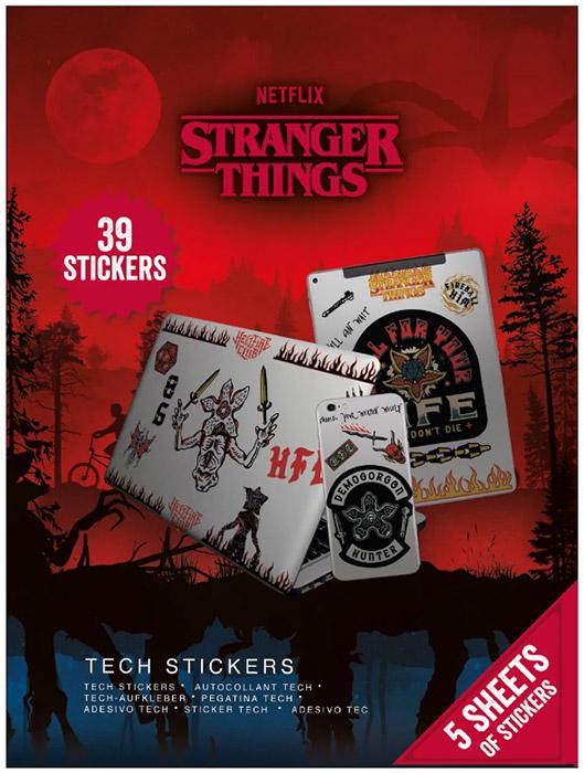 Produktbild Pyramid STRANGER THINGS - Upside Down Battle - Tech Stickers Pack