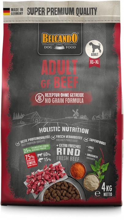 Immagine prodotto Belcando Manzo GF per adulti (Adulto, 1 pz., 4000 g)