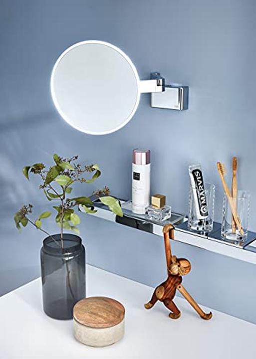 Produktbild Emco LED Kosmetikspiegel 5-fach rund chrom