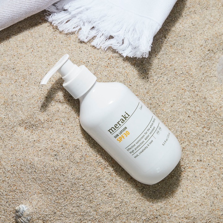 Actual product image Meraki Sunscreen, Pure (Suntan cream, SPF 30, 275 ml, 280 g)