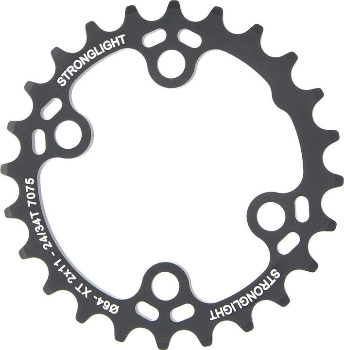 Actual product image Stronglight MTB Shimano 2x11 chainring for XT FC-M8000/SLX inside (24)