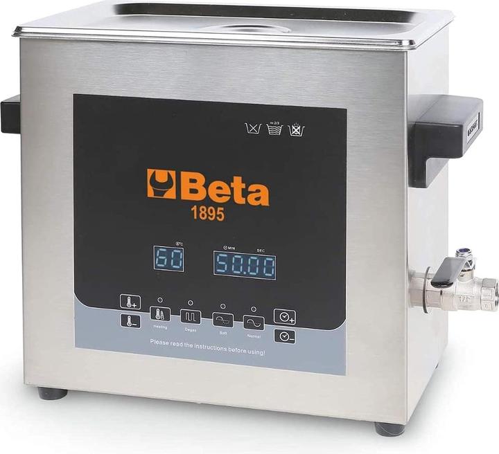 Productafbeelding BETA Gereedschap Ultrasone reinigingstank 1895 6 300 W 018950060 (6 l)