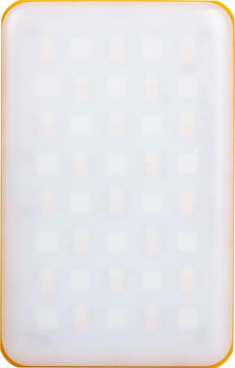 Actual product image Weeylite S03 portable pocket RGB Light Yellow (Video light)