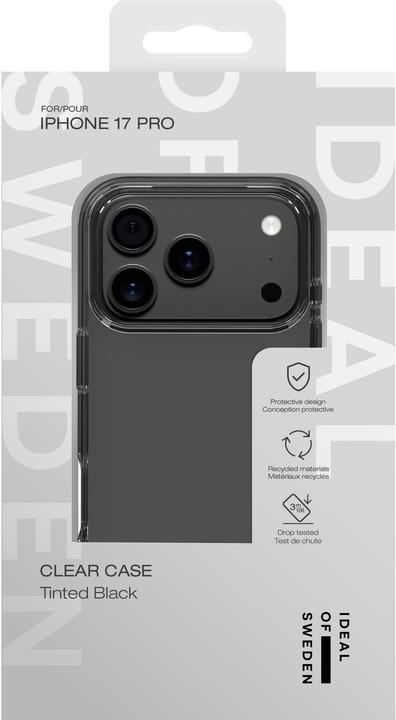 Produktbild iDeal Of Sweden MagSafe Clear Hard-Cover Tinted Black (Apple iPhone 17 Pro)