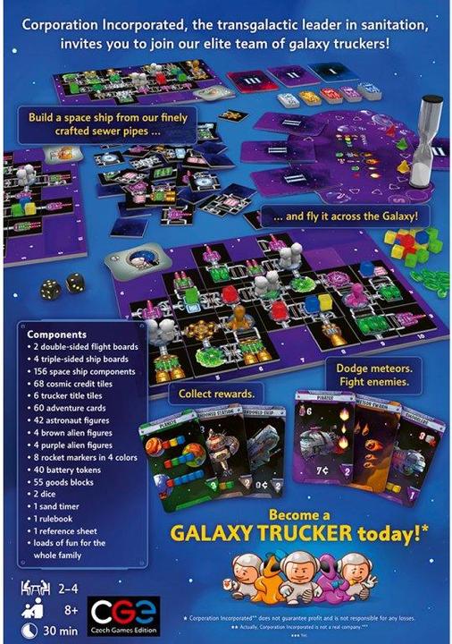 Productafbeelding Czech games edition Galaxy Trucker 2e editie (Duits)