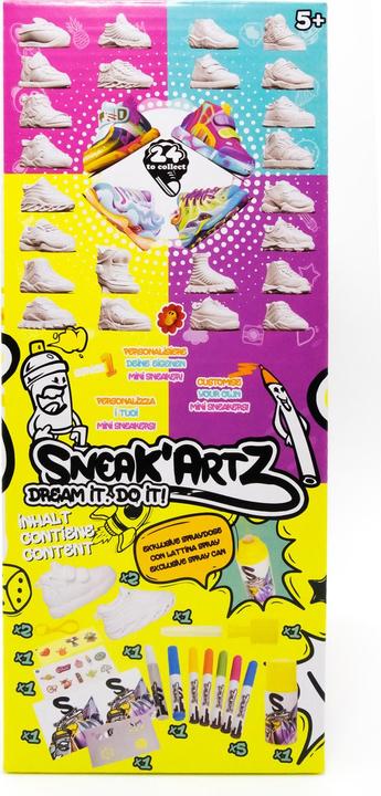 Actual product image Joy Toy Sneak'Artz Bumper Set