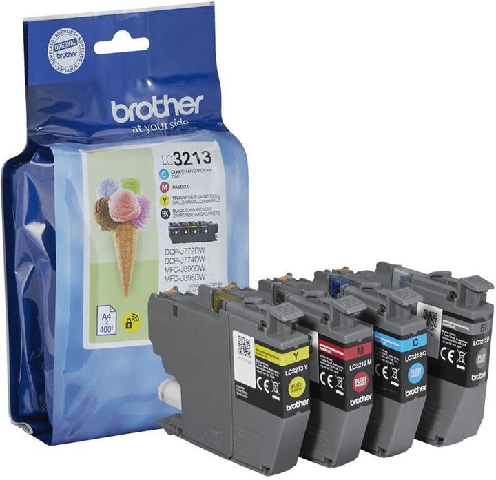 Actual product image Brother LC-3213 Value Pack (M, C, Y, FC)