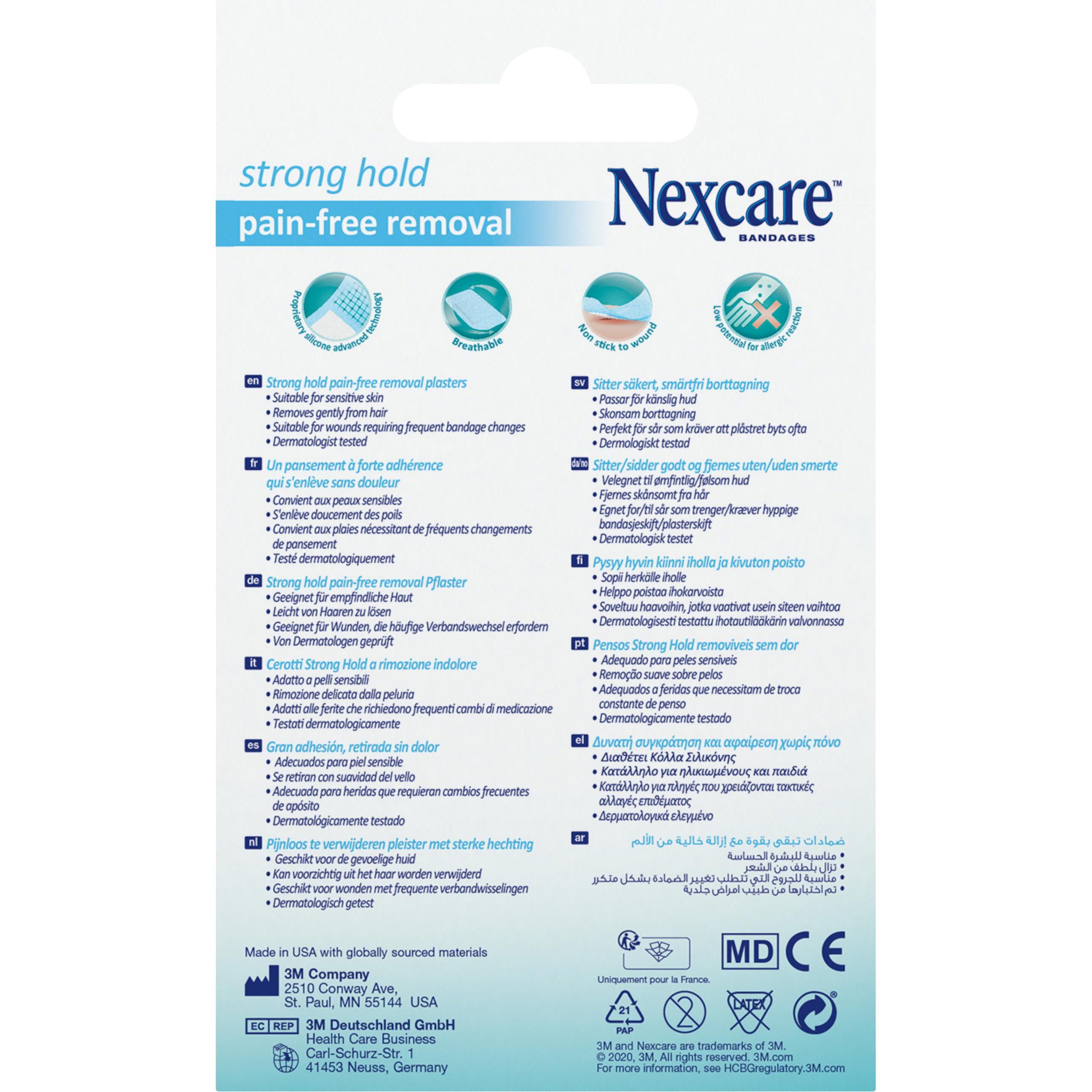 Thumbnail - Nexcare, Pflaster, Strong Hold Pflaster (4 x)
