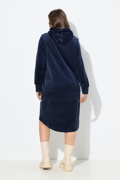 Produktbild Laurasøn Kapuzenkleid, fein Cordoptik, Langarm (54)