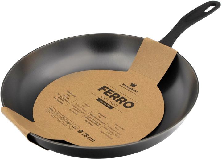 Immagine prodotto Stronghold Padella in ghisa da 28 cm (28 cm, Padella per friggere, Ghisa)