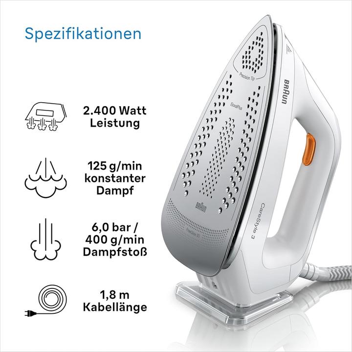 Produktbild Braun CareStyle 3 IS3132WH EloxalPlus (2400 W, 400 g/min)
