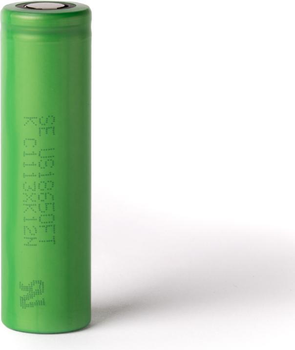 Actual product image Sony Konion US18650FTC1 LiFePo4 - 1100mAh, 3.2V - 3.3V