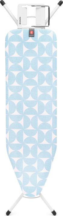 Actual product image Brabantia Ironing board with steam iron rest Fresh Breeze (124 x 38 cm)