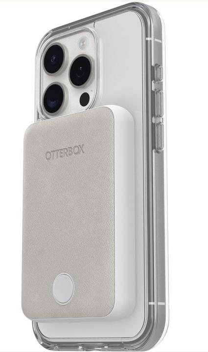 Produktbild OtterBox Wireless Power Bank (7.5W) 5000mAh USB-C Port White (5000 mAh, 12 W)