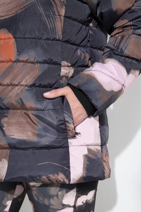Produktbild Ulla Popken HYPRAR Steppjacke, wasserabweisend, Kapuze, recycelt (50, 52)