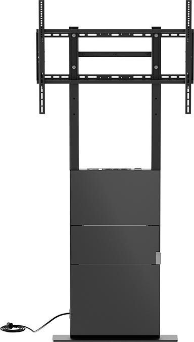 Produktbild Hagor Standsystem 800x600mm schwarz 100kg/55-86"/Boden-Wand-Montage (Boden, 86", 100 kg)