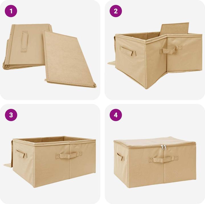 Actual product image vidaXL Aufbewahrungsbox (43 cm, 2x)