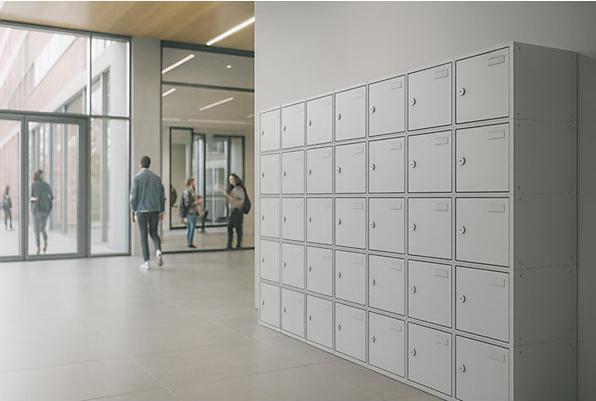 Actual product image eurokraft basic Cube locker