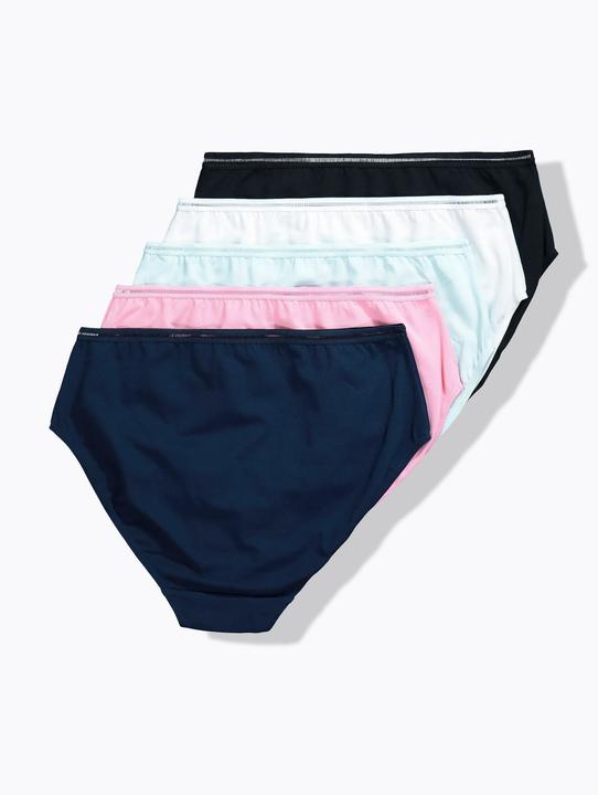 Produktbild Ulla Popken Midislips, 5er-Pack, Häkelspitzen-Band (60, 5er Pack)