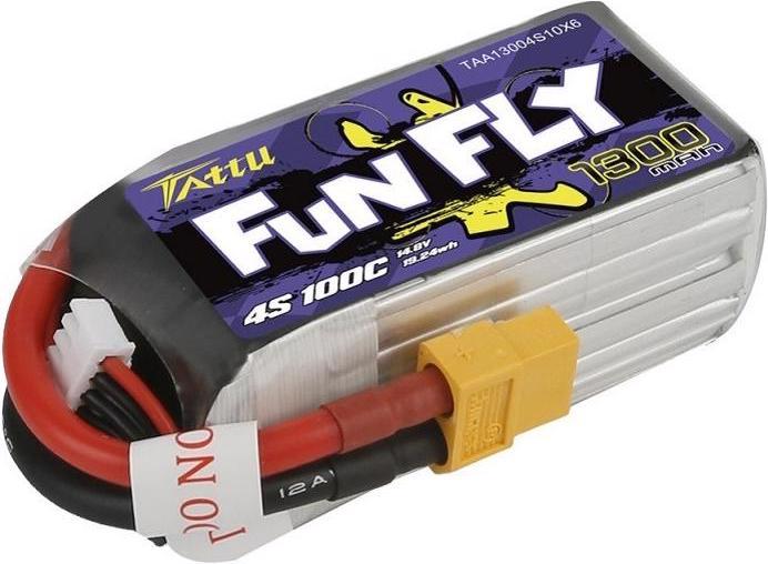 Produktbild Tattu RC-Akku LiPo 1300 mAh 14.8 V 100C (14.80 V, 1300 mAh)