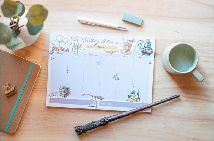 Image du produit Carnet hebdomadaire Harry Potter Block, 54 pages (A4)