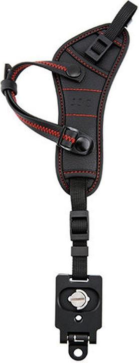 Actual product image JJC HS PRO1M Hand Grip Strap (incl Quick Release Plate) Red (Wrist strap)