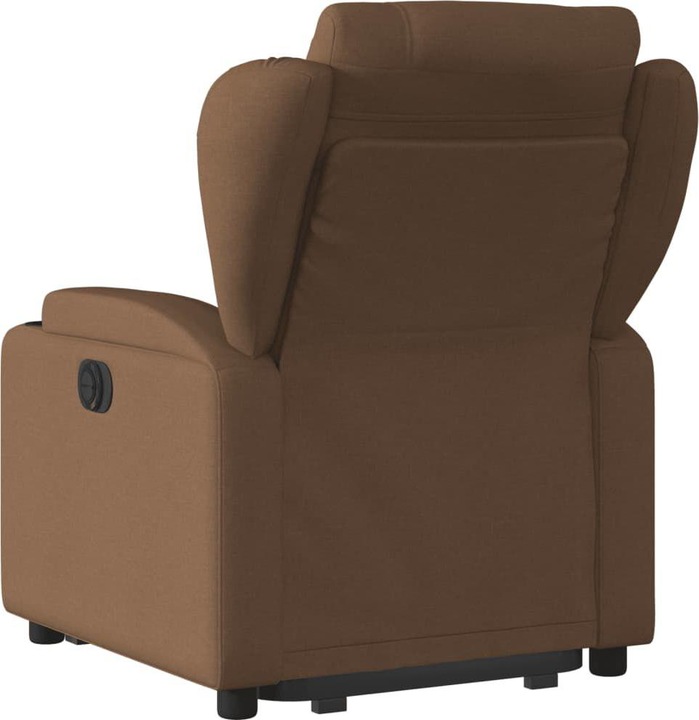 Immagine prodotto VidaXL Poltrona relax con ausilio per l'alzata Poltrona elettrica per la TV Poltrona in tessuto marrone