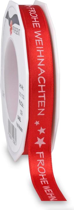 Produktbild Pattberg Geschenkband Babel 1.5 cm x 20 m, Rot (Geschenktüte, 1 x)