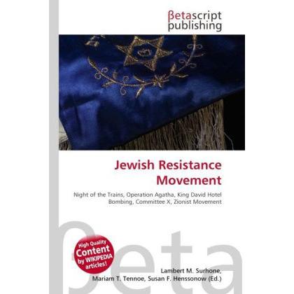 Jewish Resistance Movement, Fachbücher