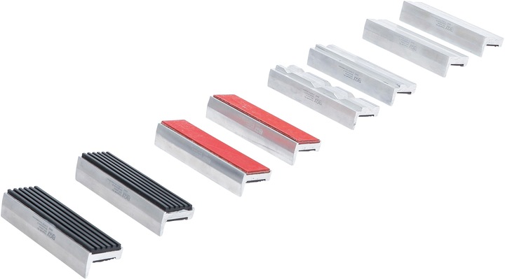 Immagine prodotto BGS Ganasce protettive magnetici per morsa alluminio 100 mm 8 pz.