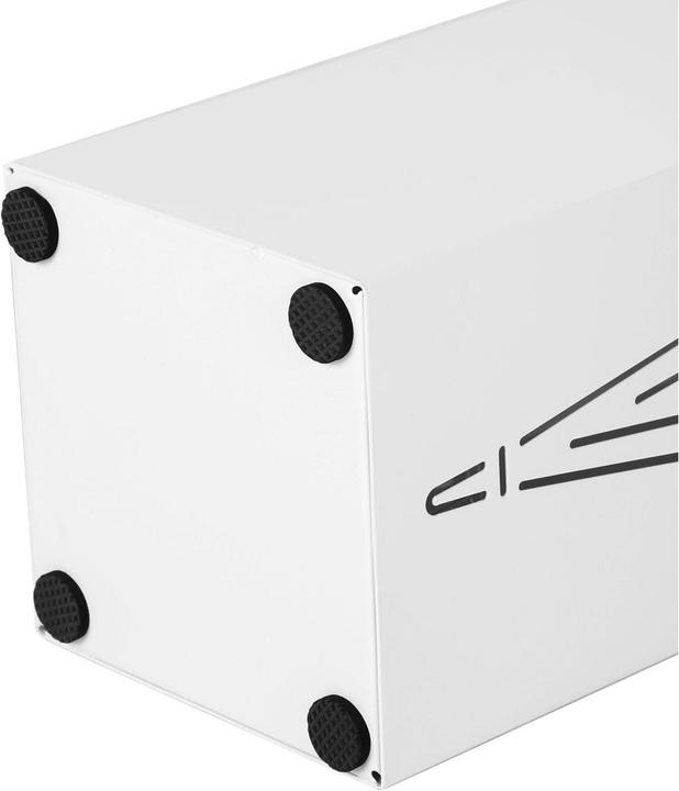 Image du produit Songmics Porte-parapluies avec motif 49 cm, blanc (15,5 x 15,5 x 49 cm)