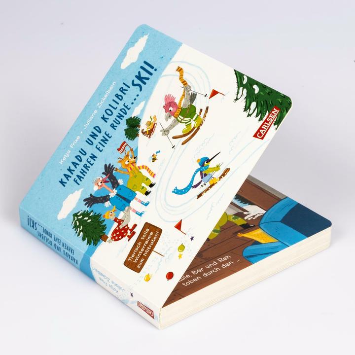 Actual product image Kakadu and Kolibri go for a ride... Ski! (German)