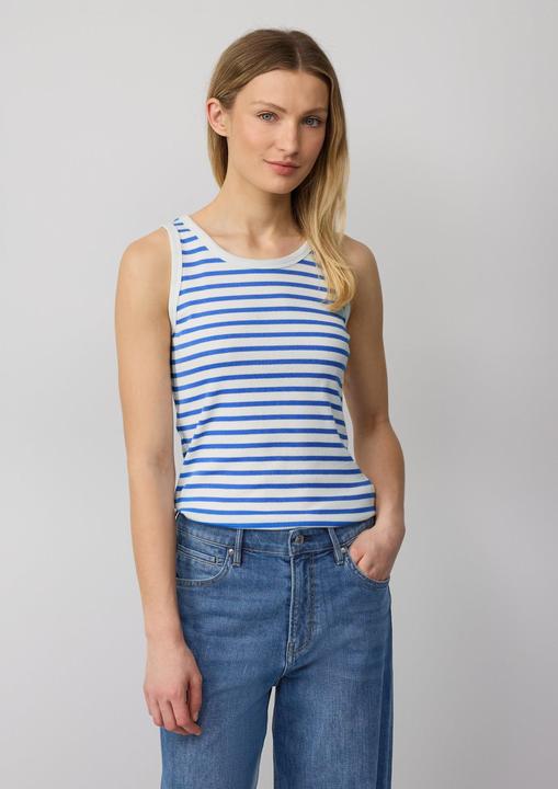 Produktbild s.Oliver T-Shirt Elastisches Top mit Rippstruktur (42)