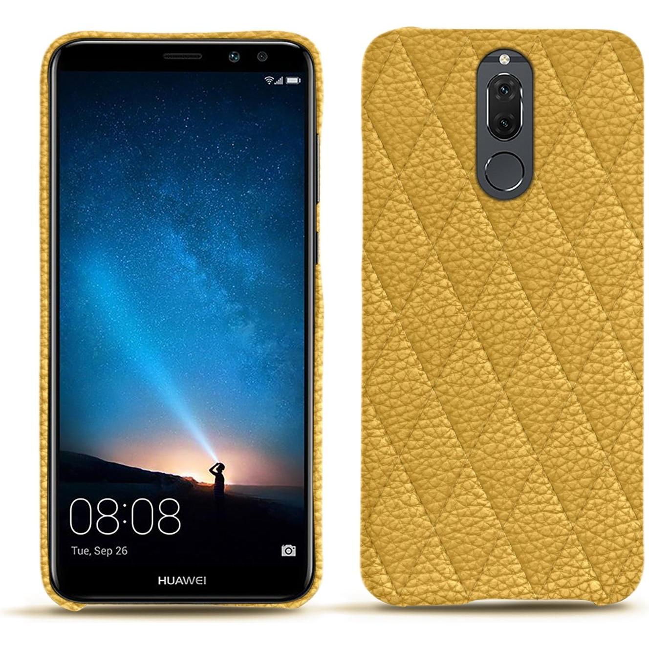 Noreve Lederschutzhülle (Huawei Mate 10 Lite), Smartphone Hülle, Orange