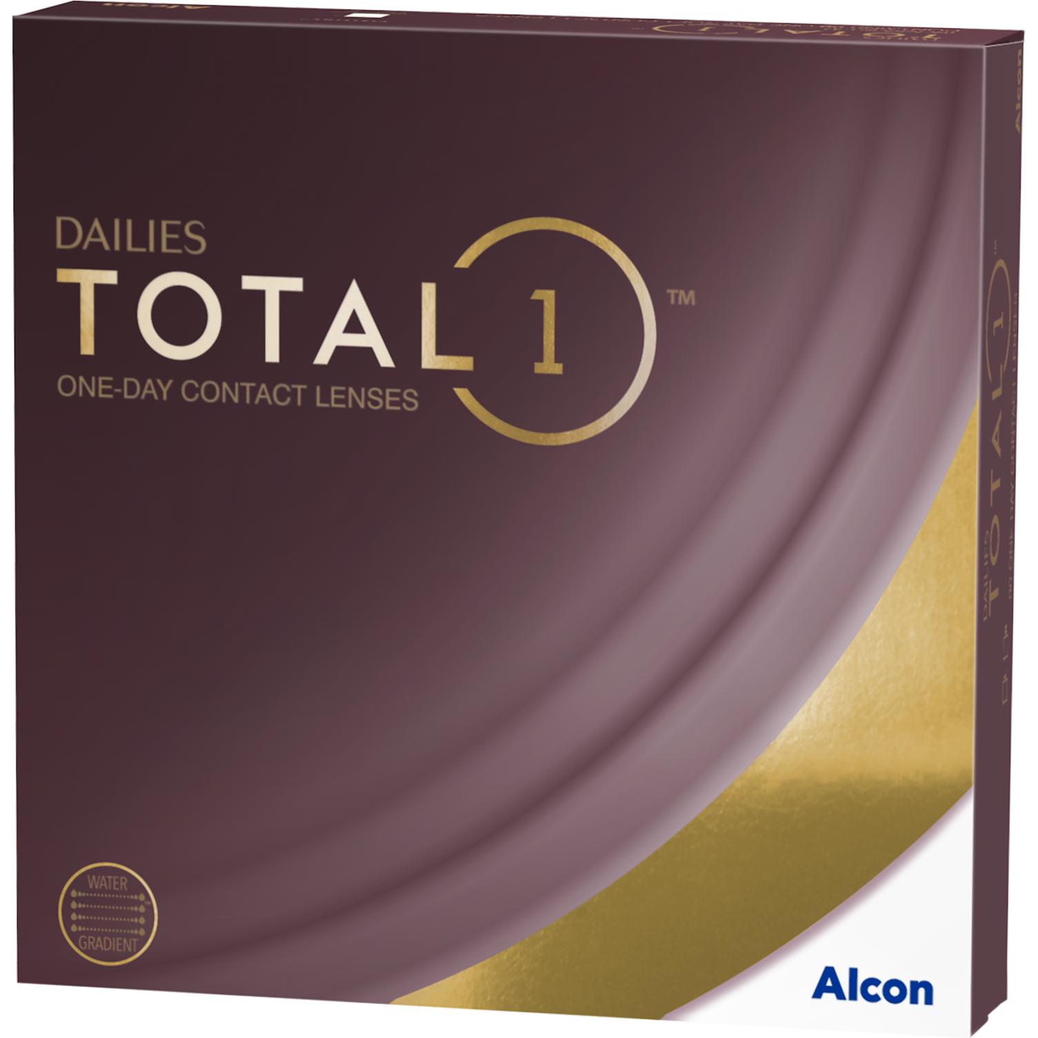 Dailies Total1, Kontaktlinsen, sphärisch (90 Stück, Tageslinse, Sphärisch)