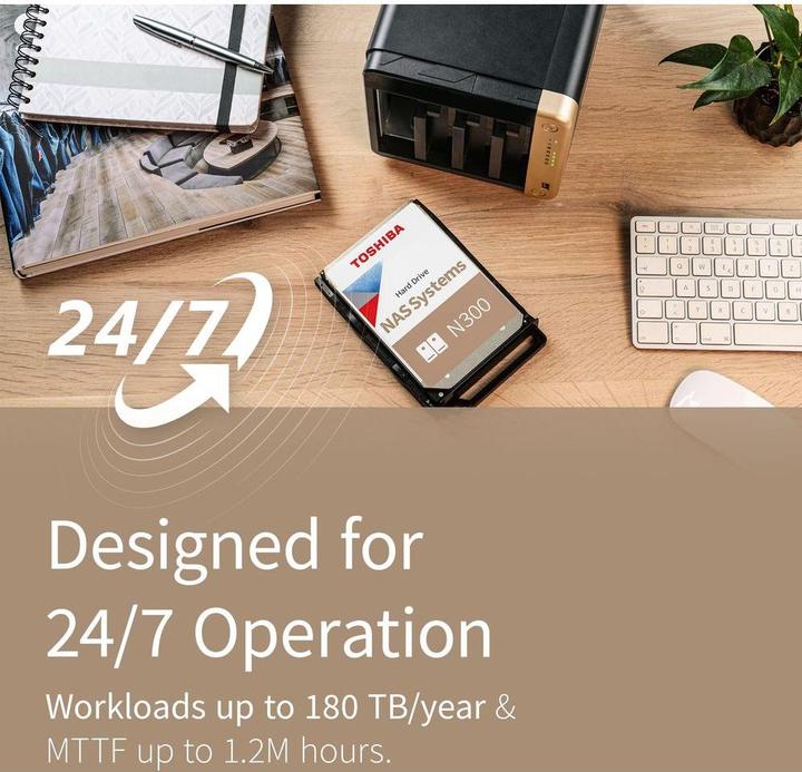 Image du produit Toshiba N300 (8 To, 3.5")