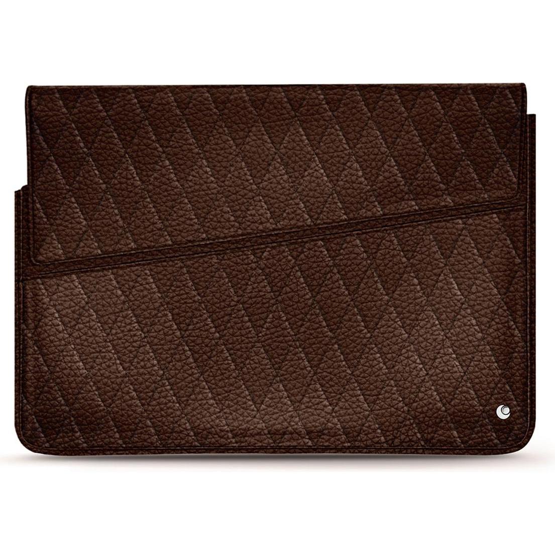 Noreve Lederhülle, Notebooktasche, Braun