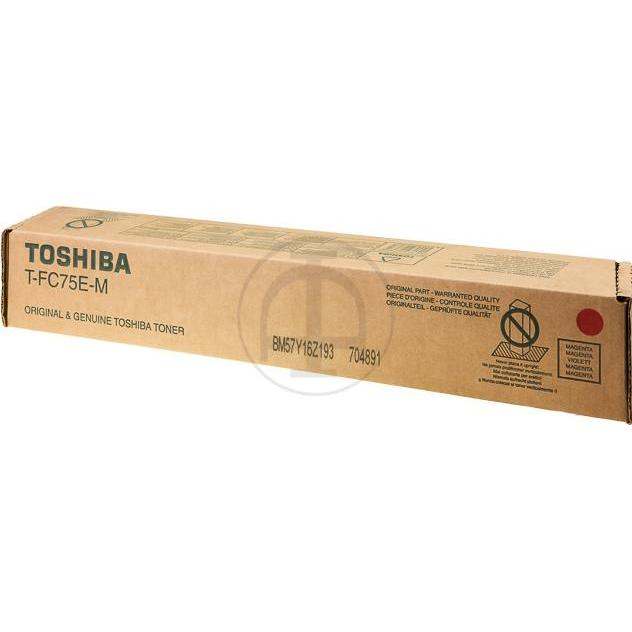 Thumbnail - Toshiba, Toner, TFC75EM - Magenta - Original - Tonerpatrone (M)