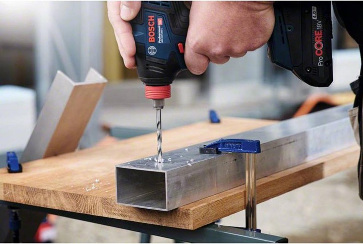 Actual product image Bosch Professional Zubehör HSS twist drills PointTeQ sets with hexagonal shank, 5 pieces (2 mm, 3 mm, 4 mm, 5 mm, 6 mm)