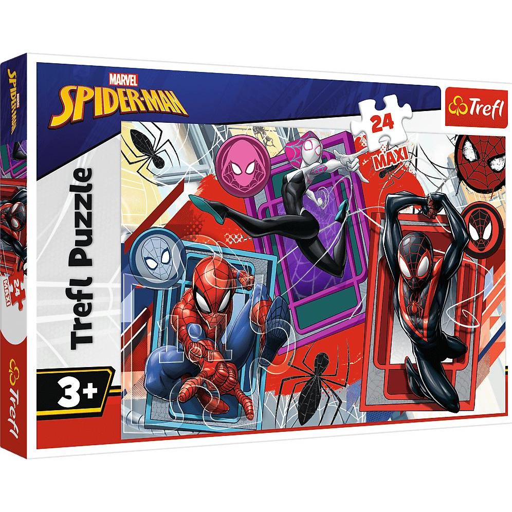 Trefl Multicolore Maxi Puzzle - Spiderman (24 Pezzi)