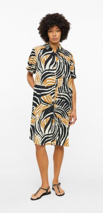 Actual product image s.Oliver Strukturiertes Hemdblusenkleid (38)