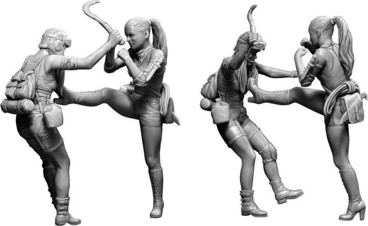 Produktbild Master Box Desert Battle Series. Skull Clan-New Amazons