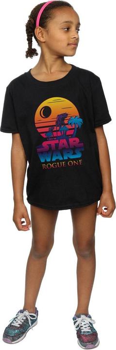 Image du produit Star Wars - T-shirt ROGUE ONE LOGO SUNSET - Fille (152, 158)