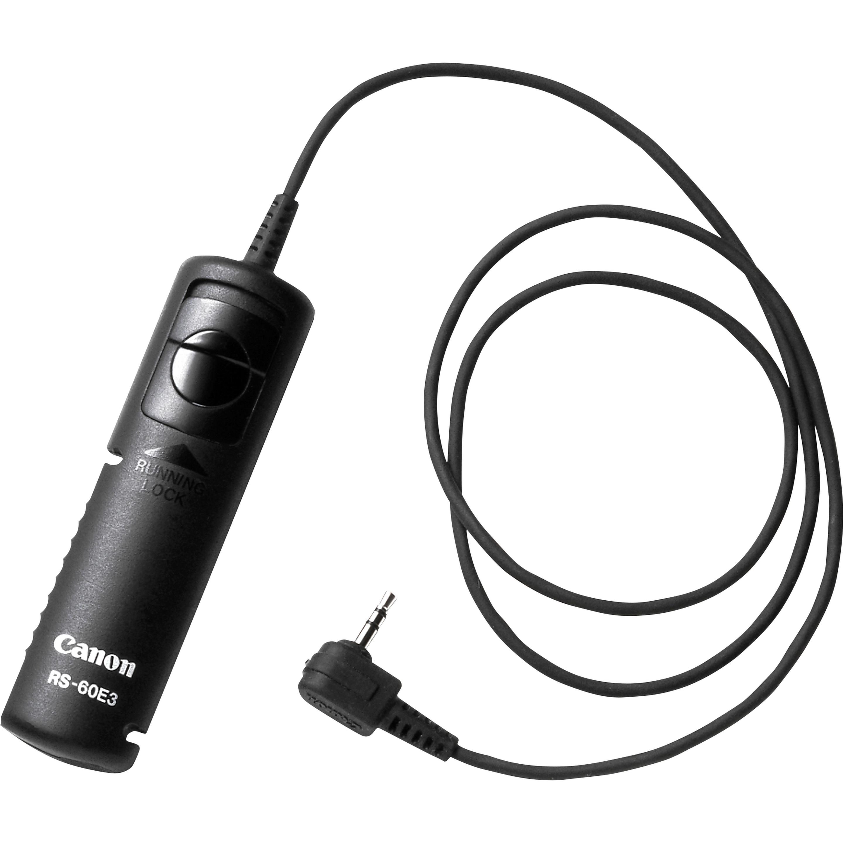 Canon Rs-60 E3 (Kabel), Fernauslöser, Schwarz