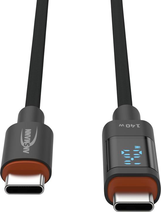 Produktbild Ansmann USB C — USB C (2 m, USB 2.0, 140 W)