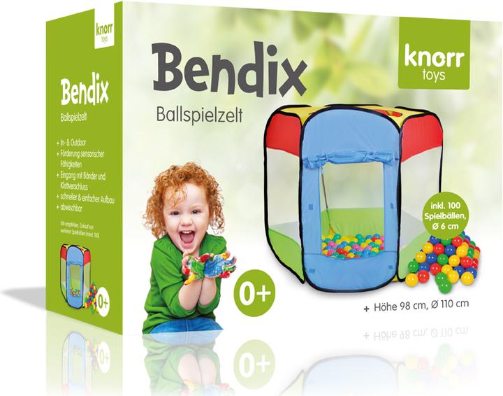 Image du produit Knorrtoys Spielzelt - "Bendix"/inkl. 100 balls