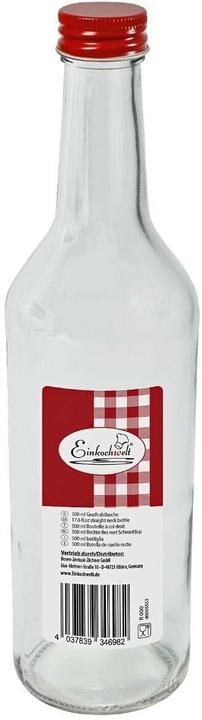 Produktbild Einkochwelt Glasflaschen (1 Stk., 0.50 l)