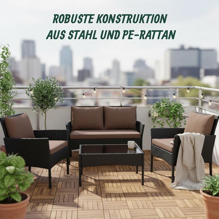 Productafbeelding Relaxdays 4-tlg. Gartenmöbel-Set